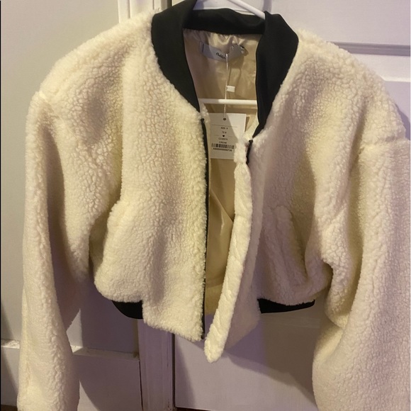 Adika Saint Bomber Jacket Cream Size Small - Picture 2 of 4